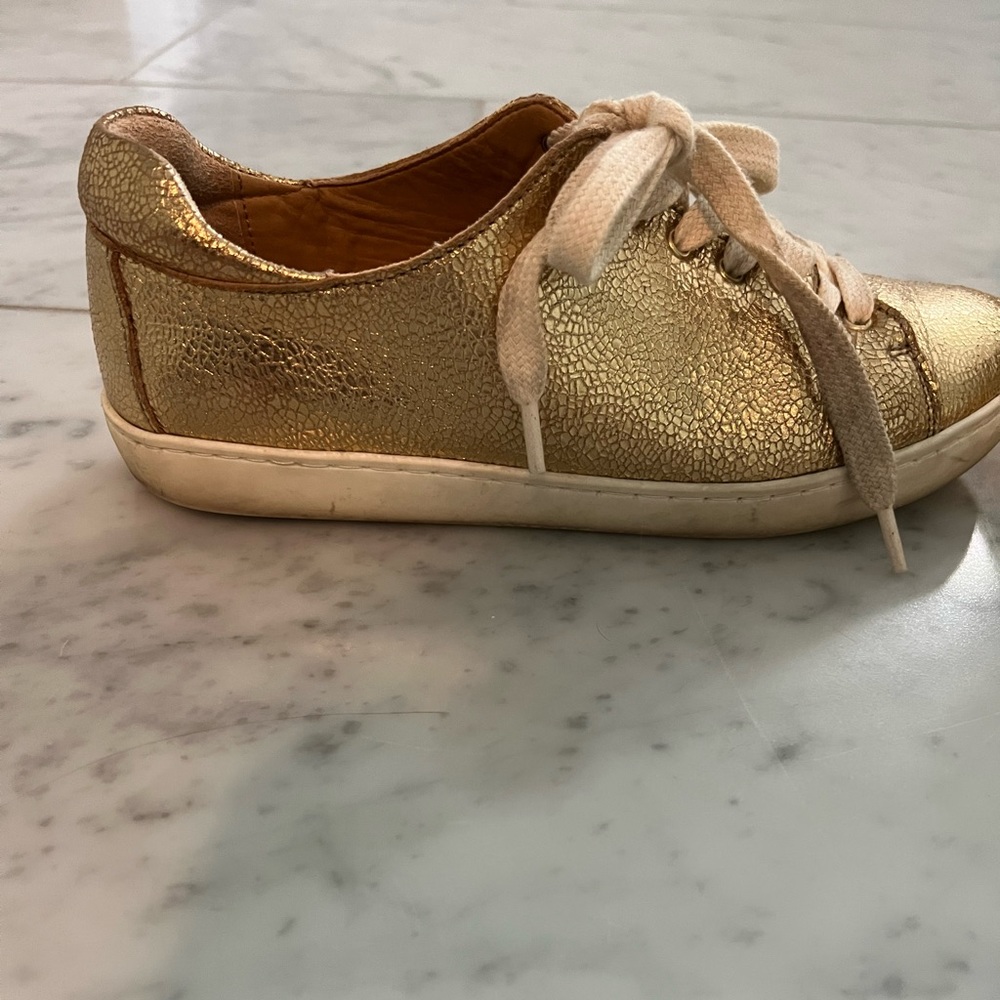 Sezanne Gold Sneakers